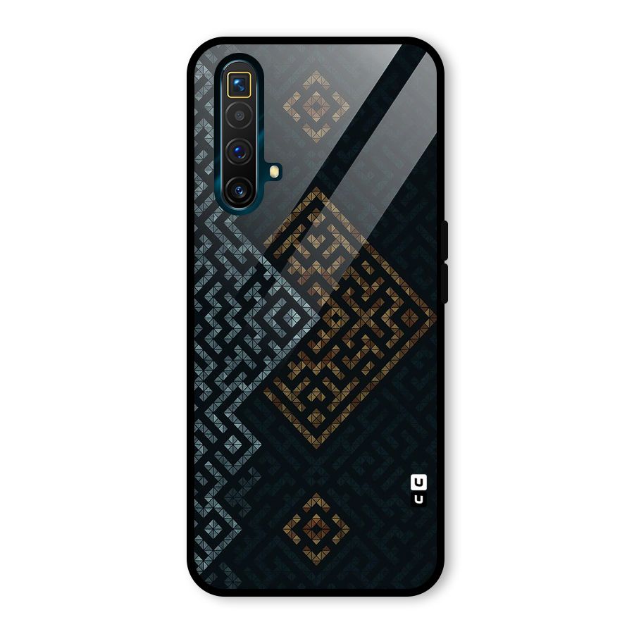Smart Maze Glass Back Case for Realme X3 SuperZoom