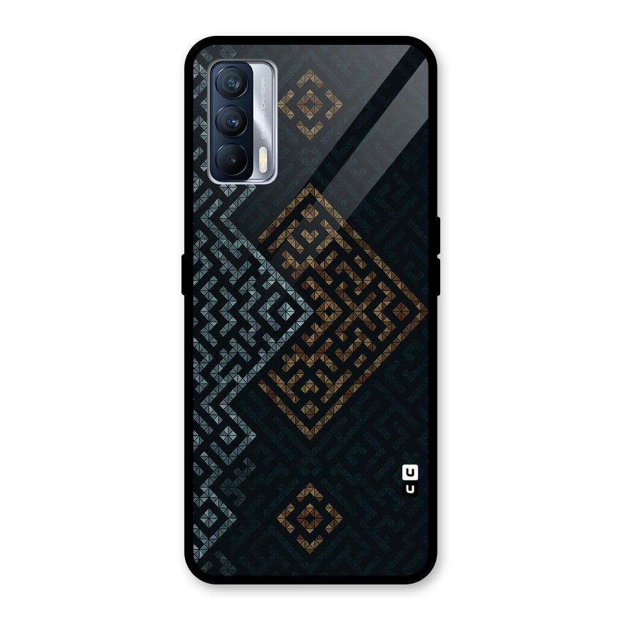 Smart Maze Glass Back Case for Realme X7