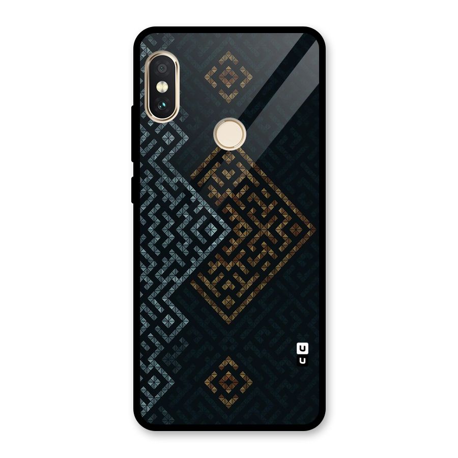 Smart Maze Glass Back Case for Redmi Note 5 Pro