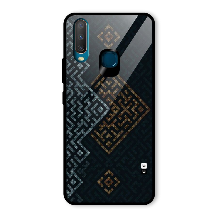 Smart Maze Glass Back Case for Vivo U10