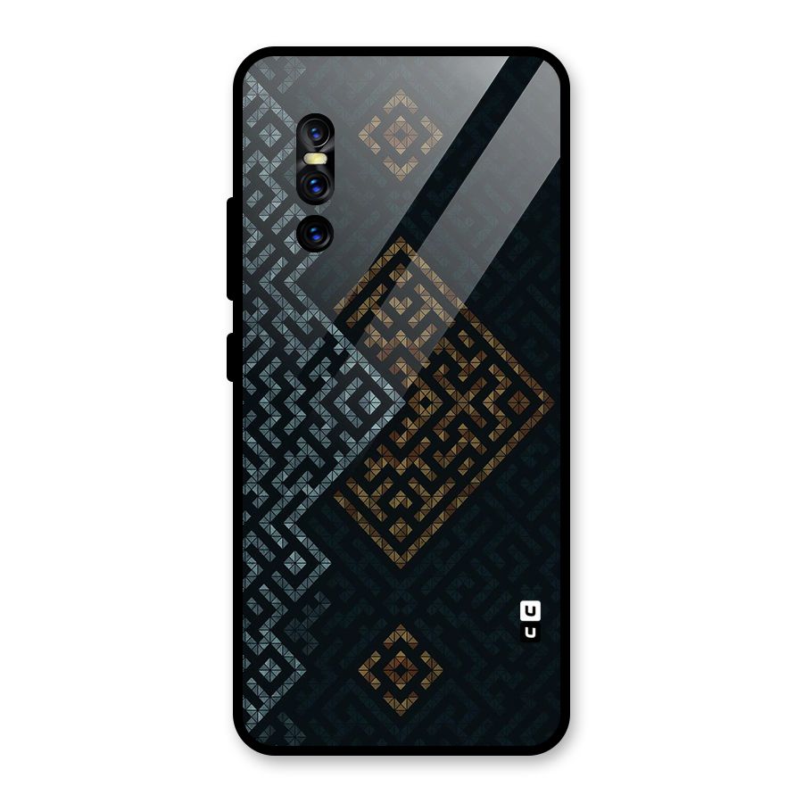 Smart Maze Glass Back Case for Vivo V15 Pro