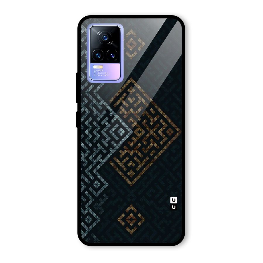 Smart Maze Glass Back Case for Vivo Y73