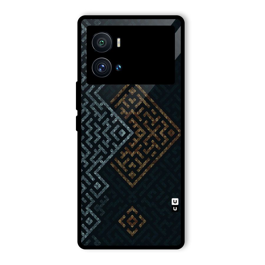 Smart Maze Glass Back Case for Vivo iQOO 9 Pro
