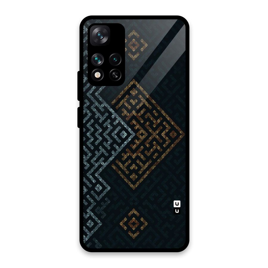 Smart Maze Glass Back Case for Xiaomi 11i HyperCharge 5G