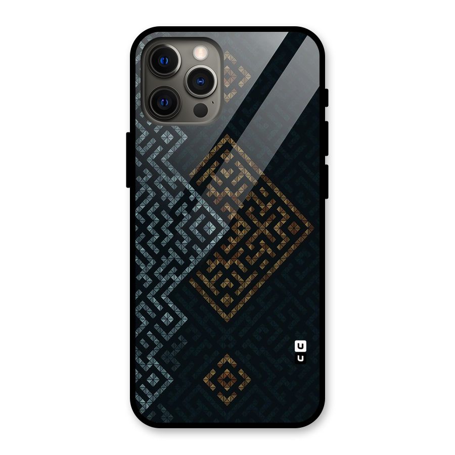Smart Maze Glass Back Case for iPhone 12 Pro Max