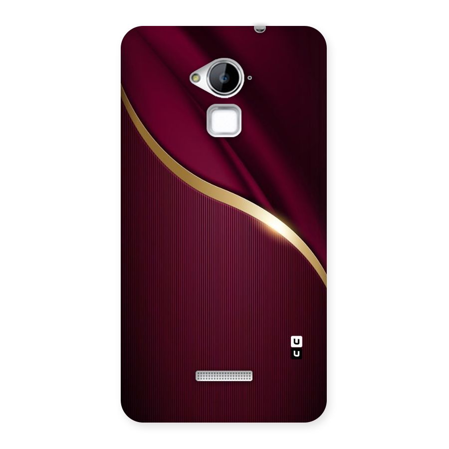 Smooth Maroon Back Case for Coolpad Note 3