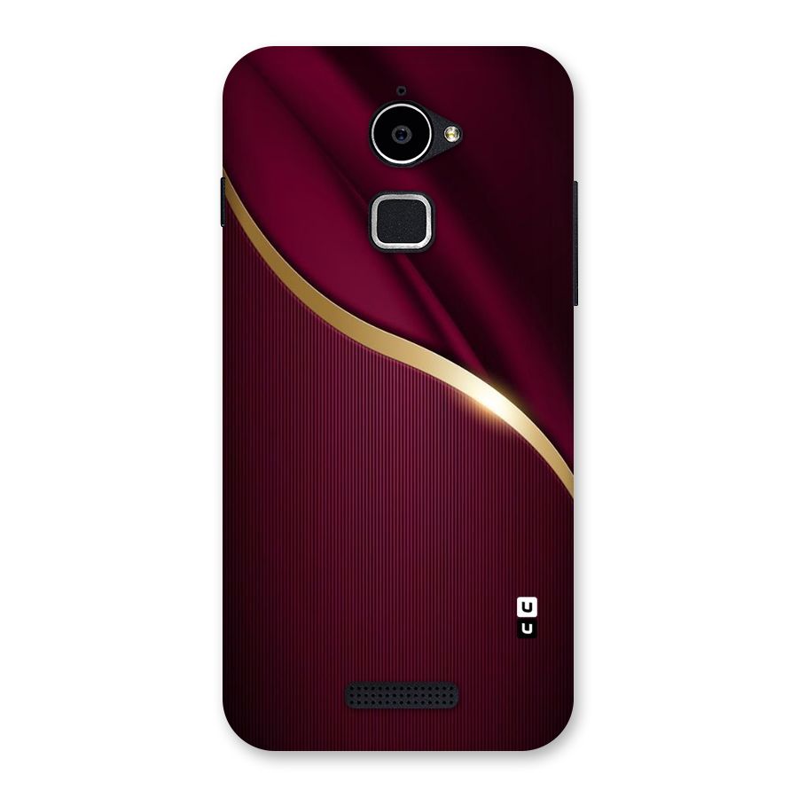 Smooth Maroon Back Case for Coolpad Note 3 Lite