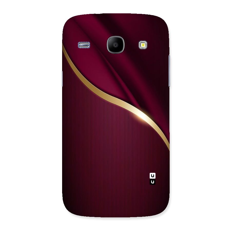 Smooth Maroon Back Case for Galaxy Core
