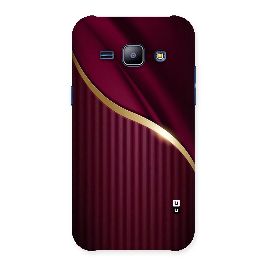 Smooth Maroon Back Case for Galaxy J1