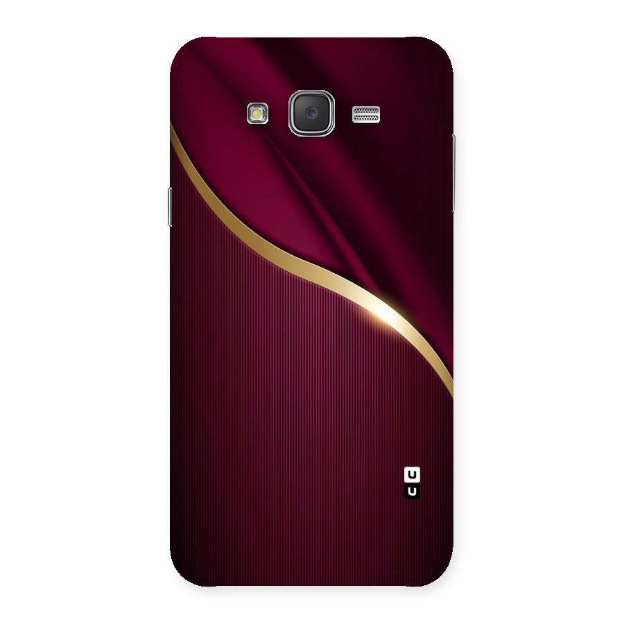 Smooth Maroon Back Case for Galaxy J7