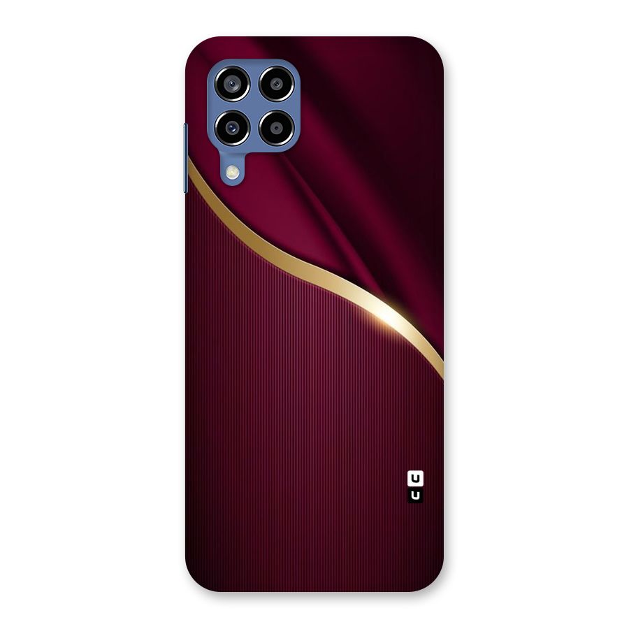 Smooth Maroon Back Case for Galaxy M53 5G