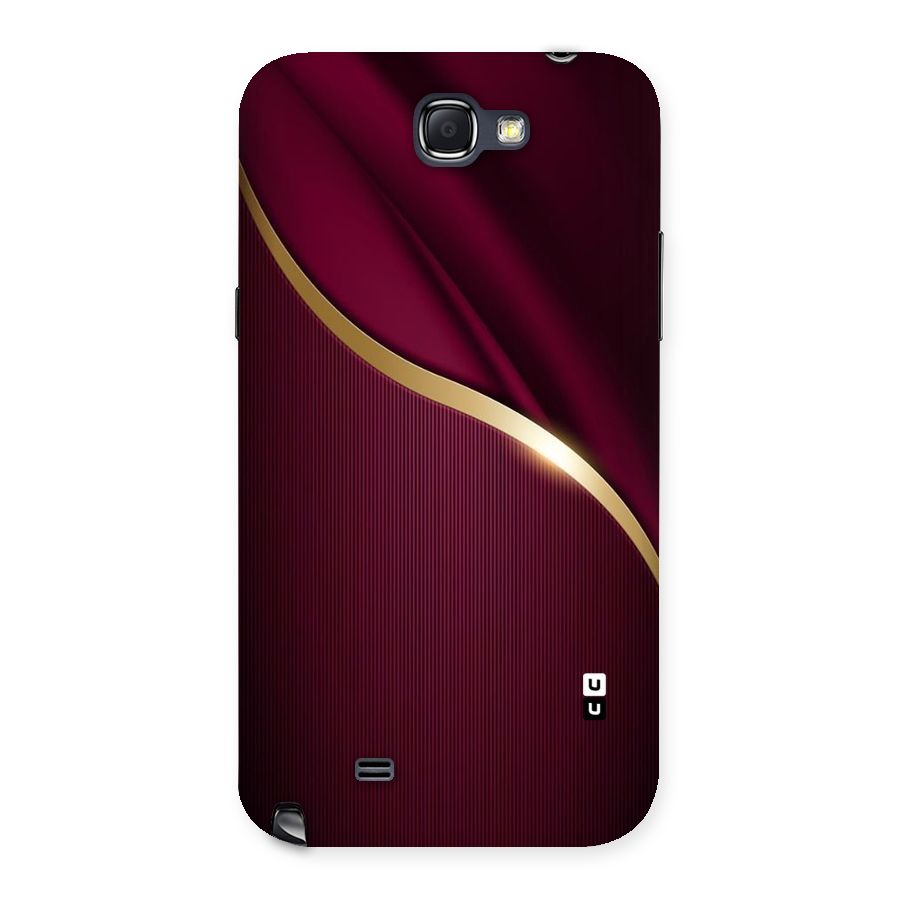 Smooth Maroon Back Case for Galaxy Note 2