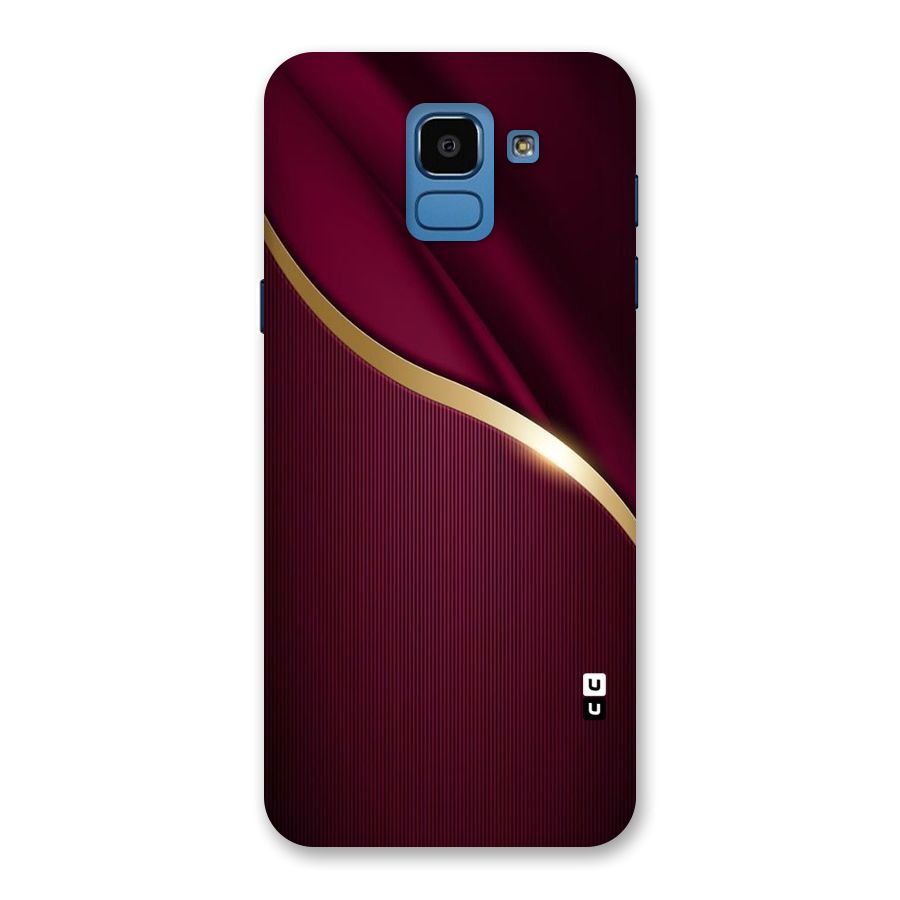 Smooth Maroon Back Case for Galaxy On6