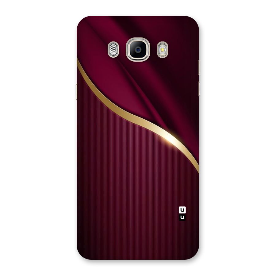 Smooth Maroon Back Case for Galaxy On8