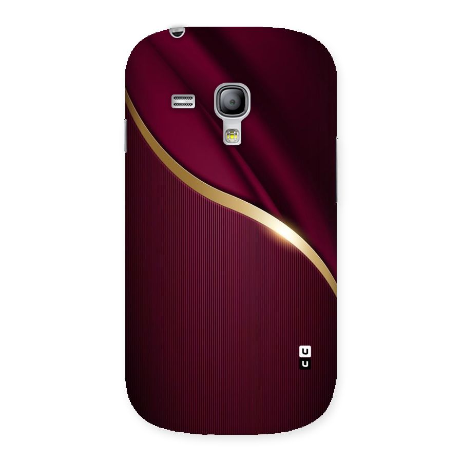 Smooth Maroon Back Case for Galaxy S3 Mini