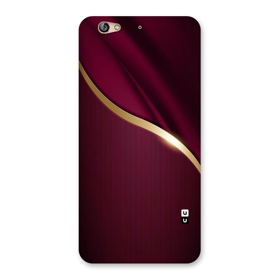 Smooth Maroon Back Case for Gionee S6