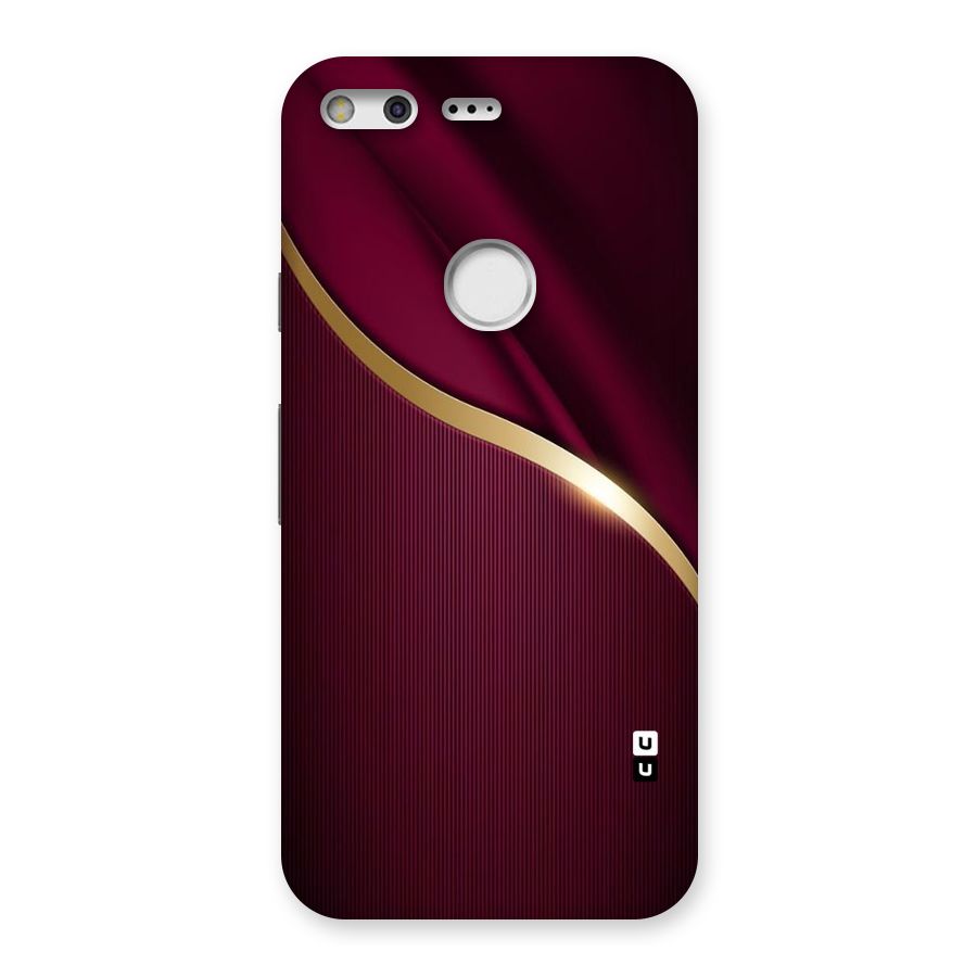 Smooth Maroon Back Case for Google Pixel