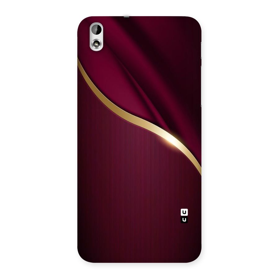 Smooth Maroon Back Case for HTC Desire 816