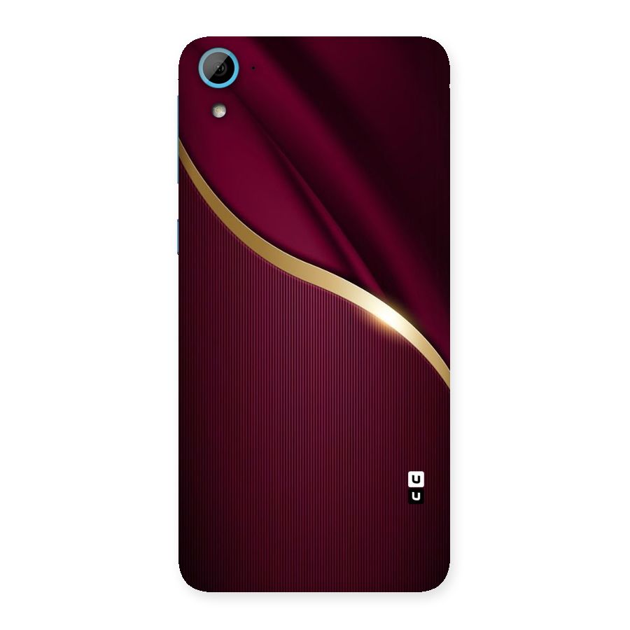 Smooth Maroon Back Case for HTC Desire 826