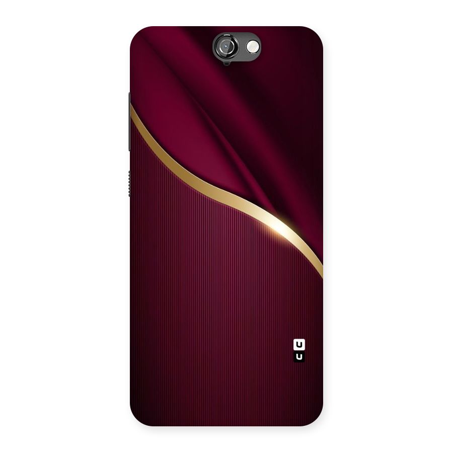 Smooth Maroon Back Case for HTC One A9