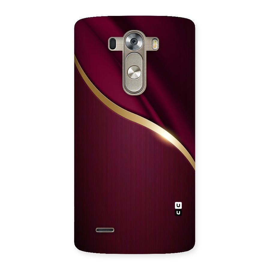 Smooth Maroon Back Case for LG G3