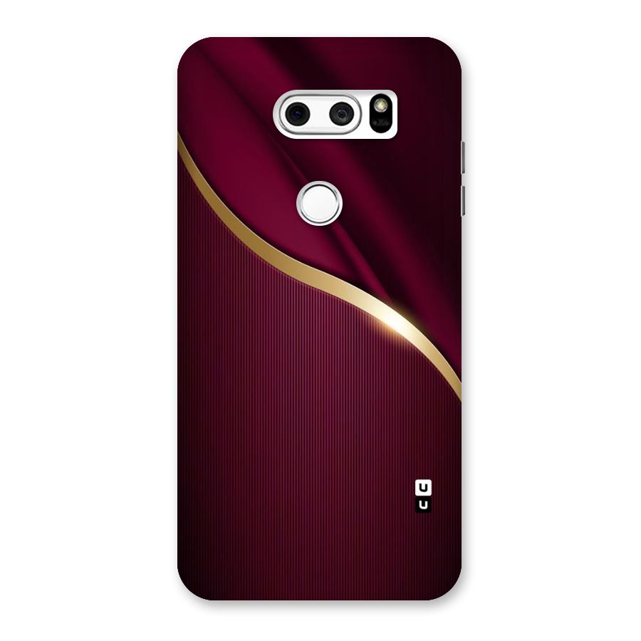 Smooth Maroon Back Case for LG V30