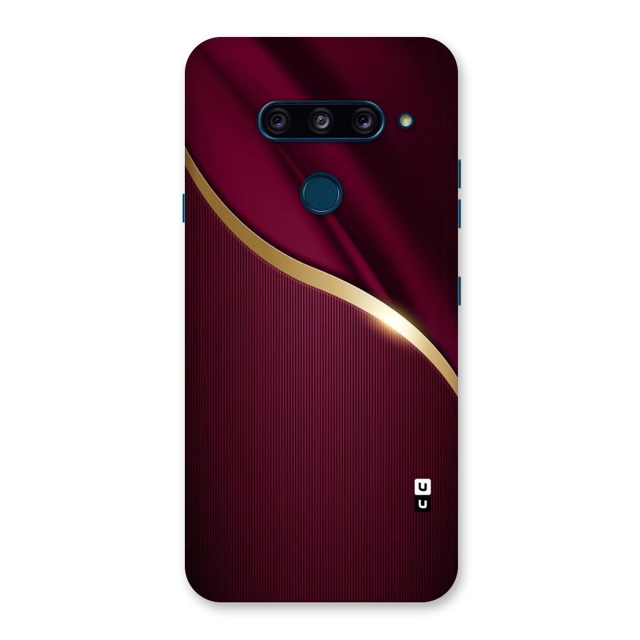 Smooth Maroon Back Case for LG  V40 ThinQ