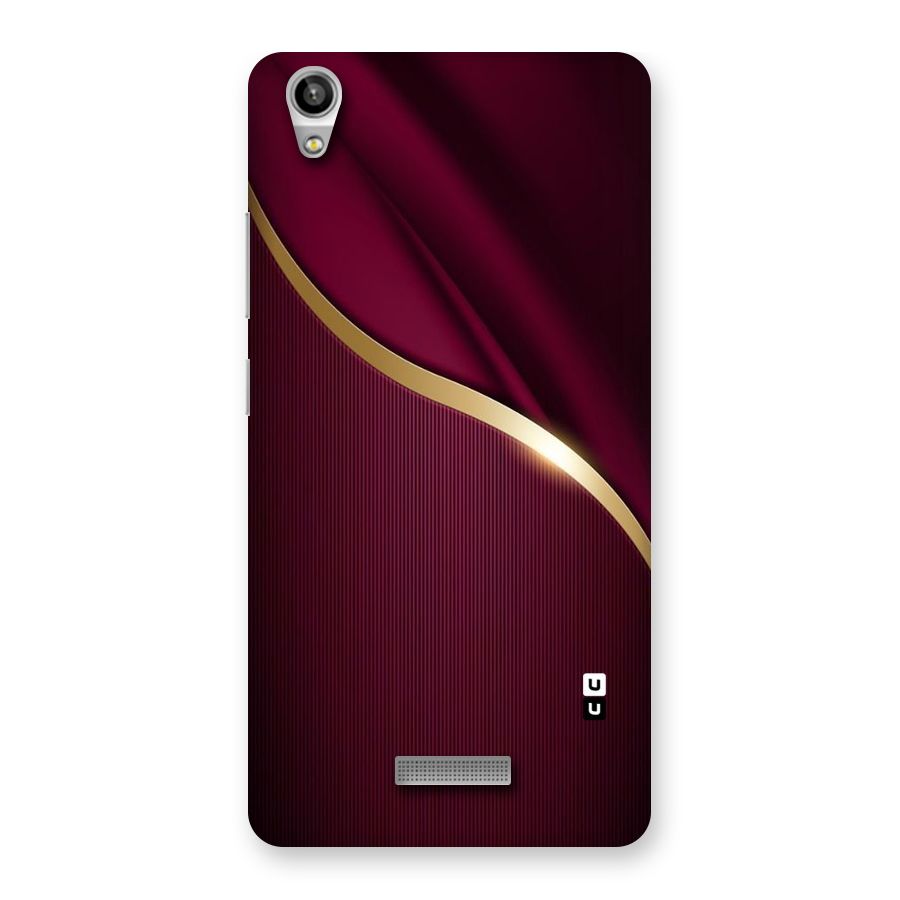 Smooth Maroon Back Case for Lava-Pixel-V1
