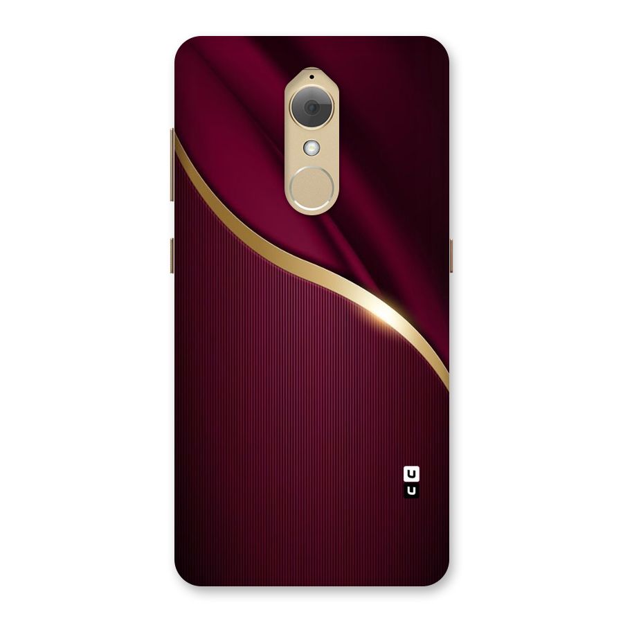 Smooth Maroon Back Case for Lenovo K8