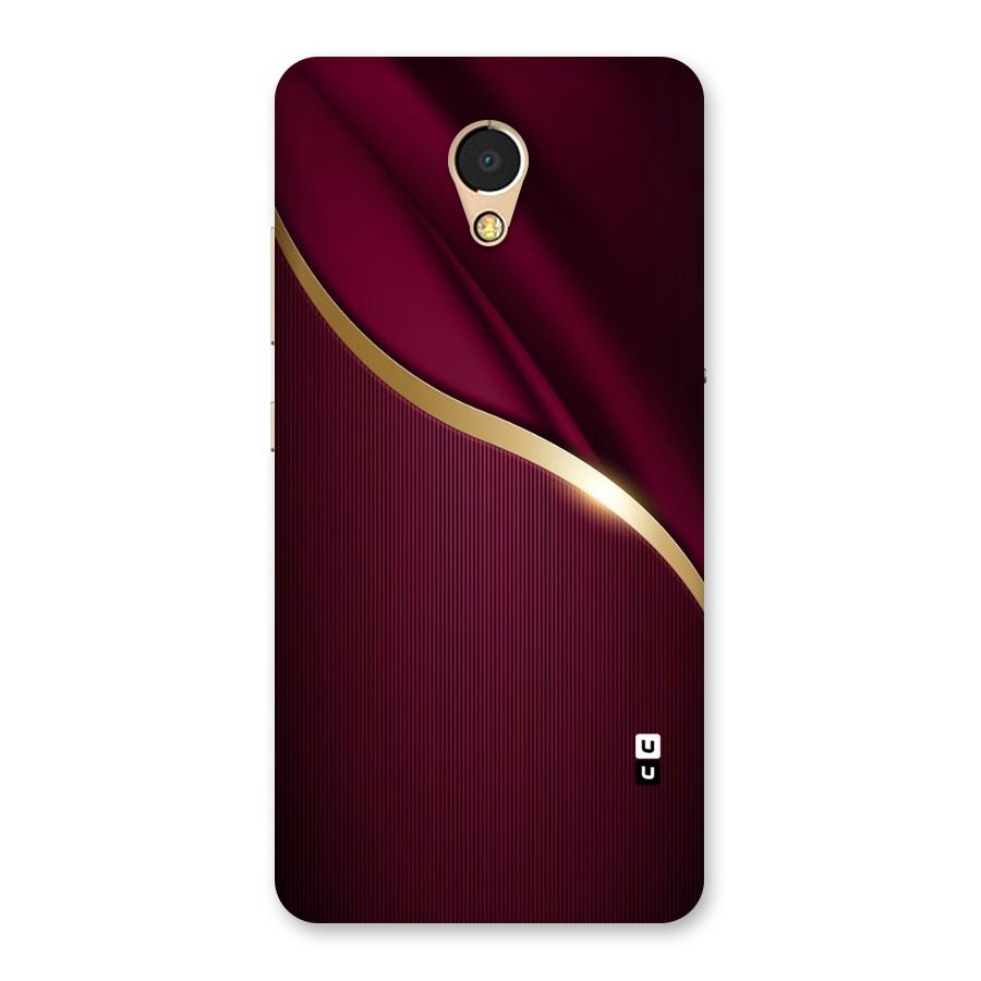 Smooth Maroon Back Case for Lenovo P2