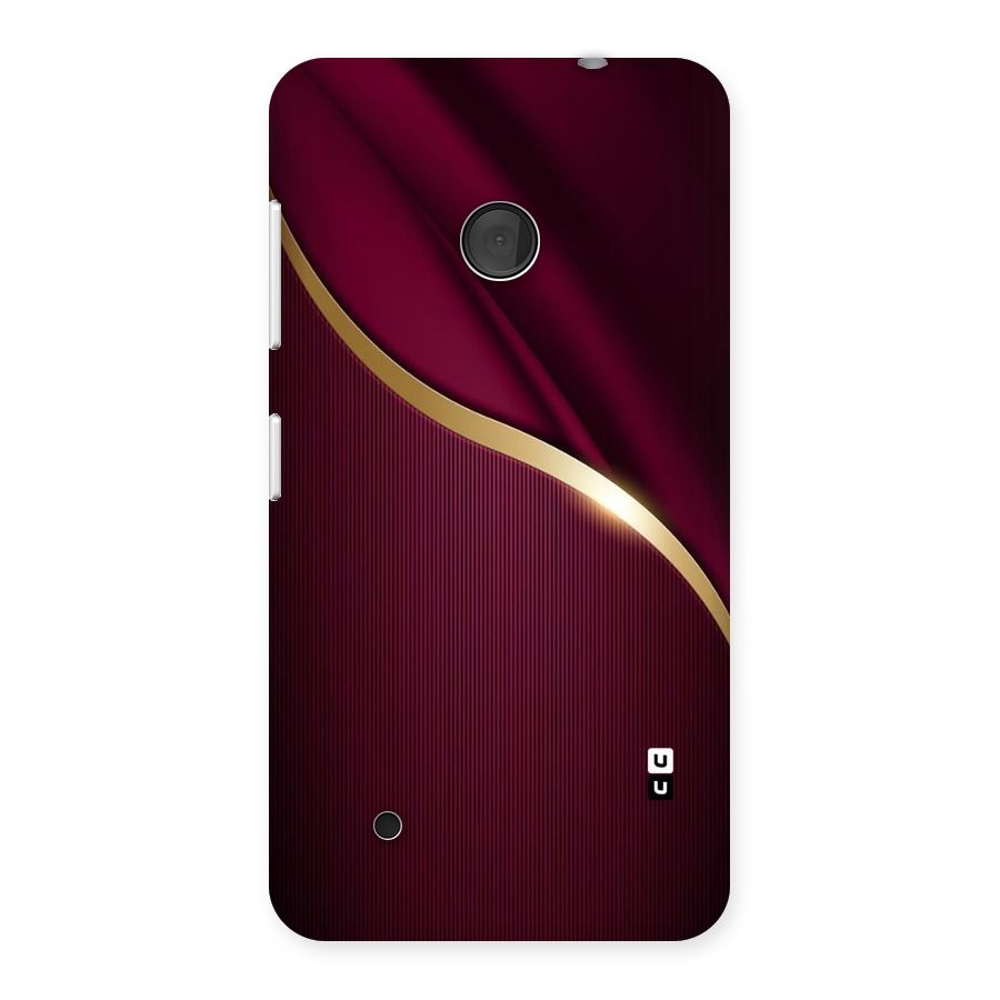 Smooth Maroon Back Case for Lumia 530