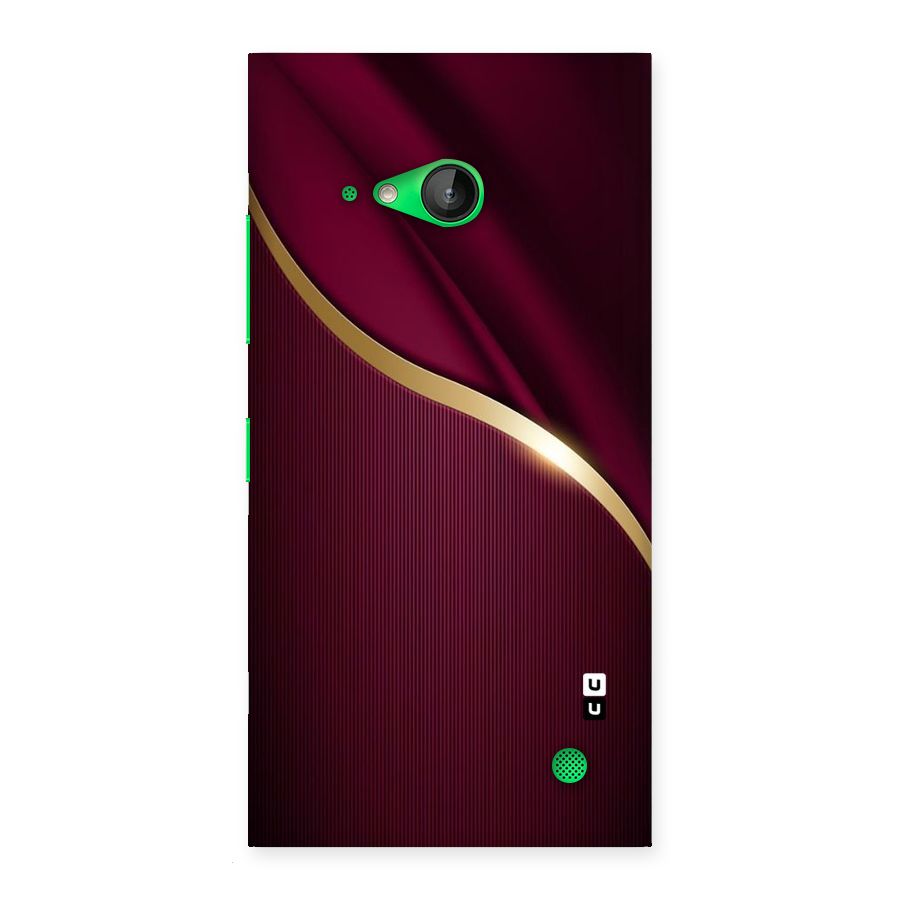 Smooth Maroon Back Case for Lumia 730