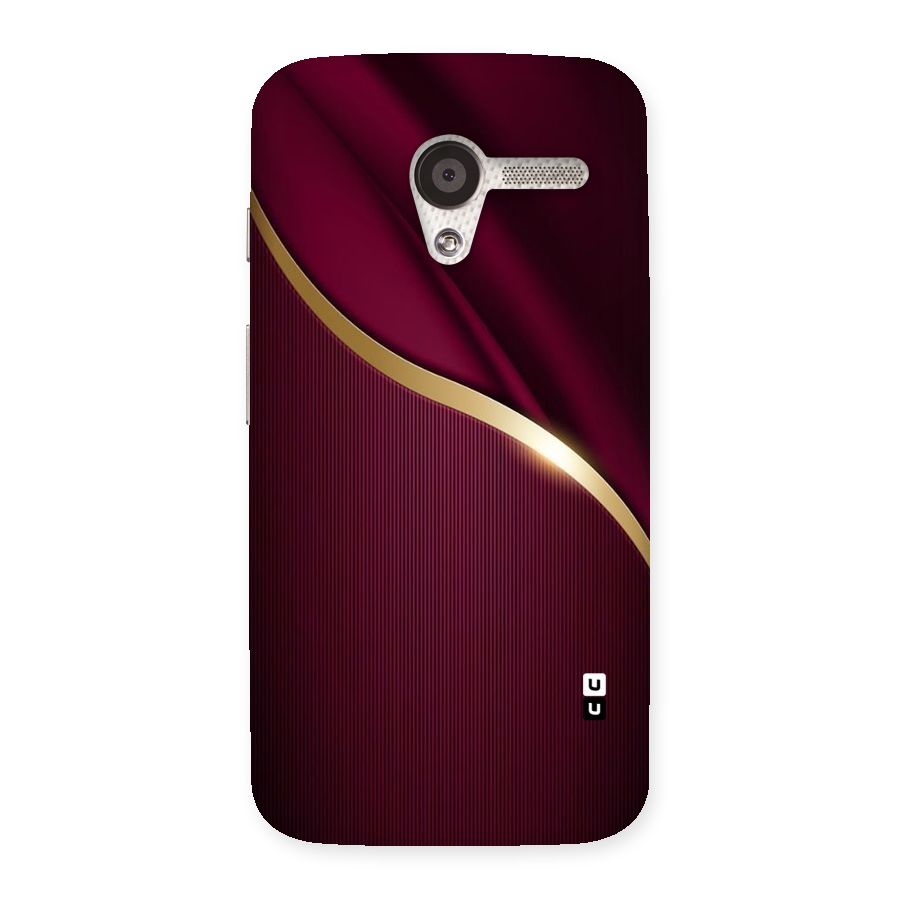 Smooth Maroon Back Case for Moto X