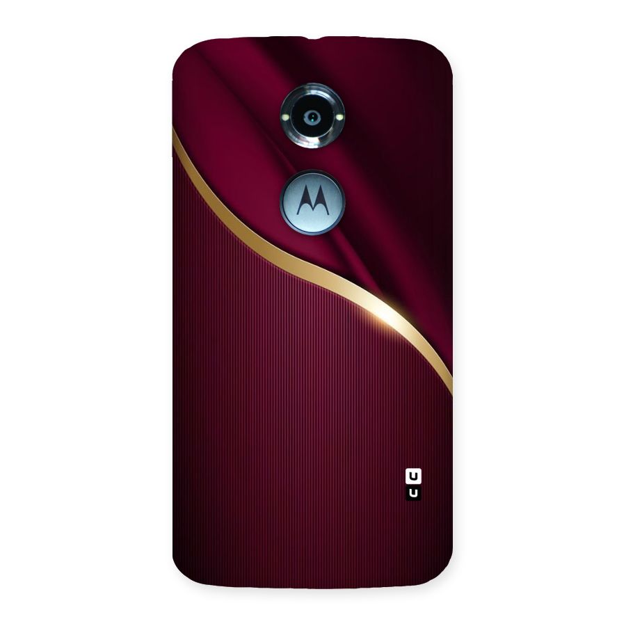 Smooth Maroon Back Case for Moto X 2nd Gen