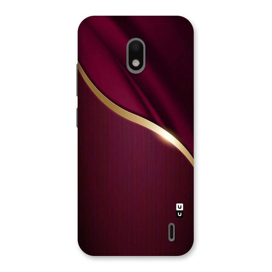 Smooth Maroon Back Case for Nokia 2.2