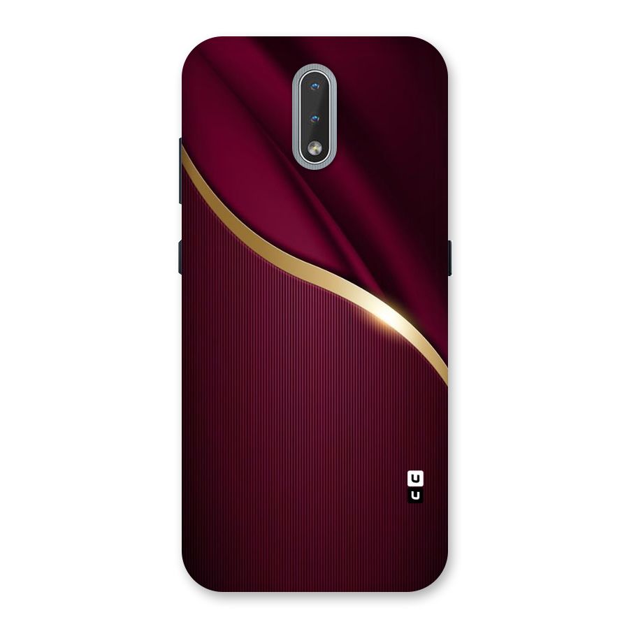 Smooth Maroon Back Case for Nokia 2.3