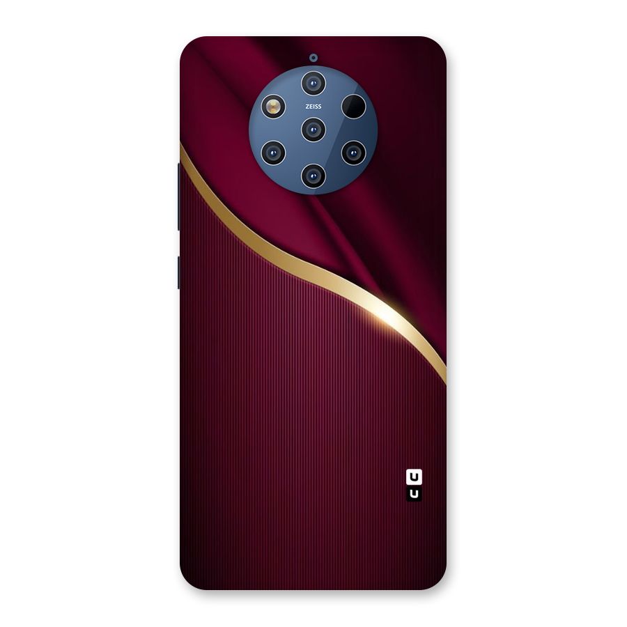 Smooth Maroon Back Case for Nokia 9 PureView