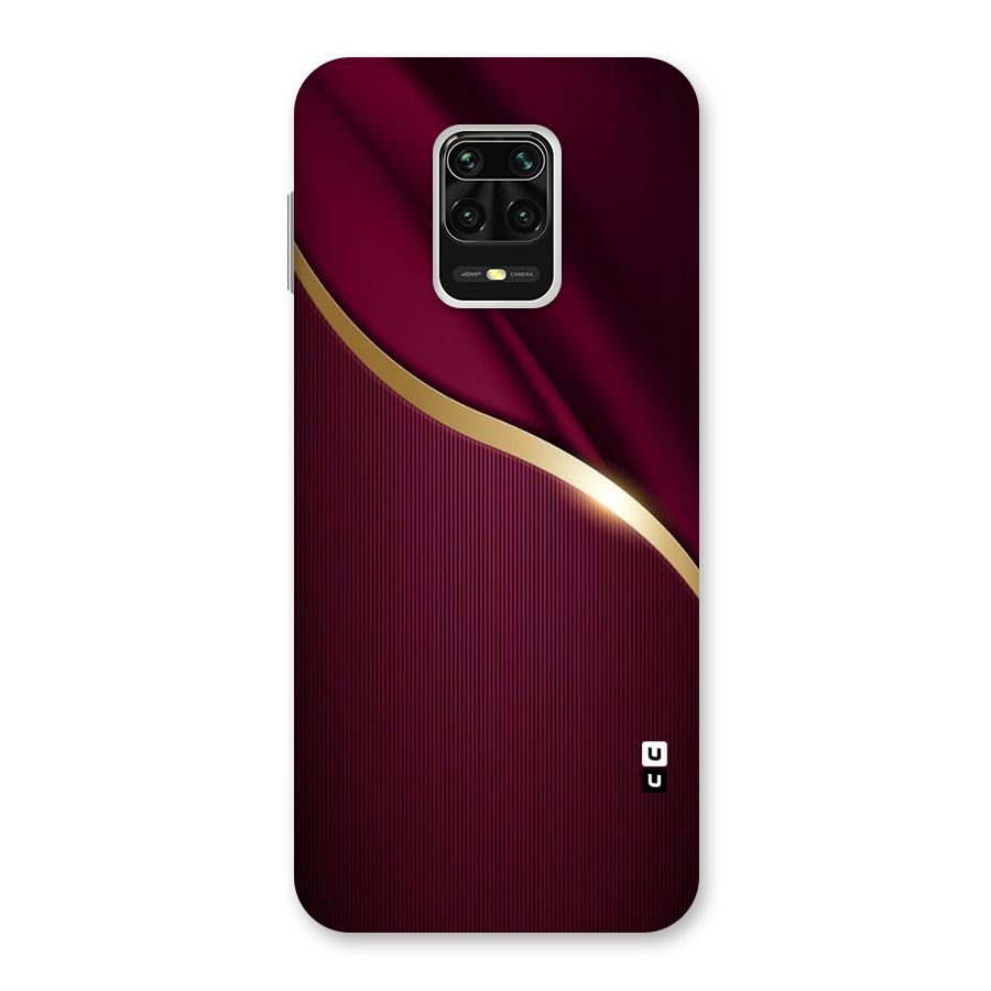 Smooth Maroon Back Case for Poco M2 Pro