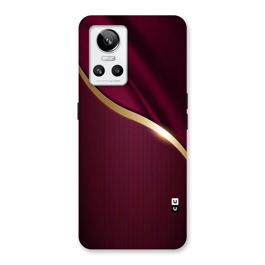 Smooth Maroon Back Case for Realme GT Neo 3