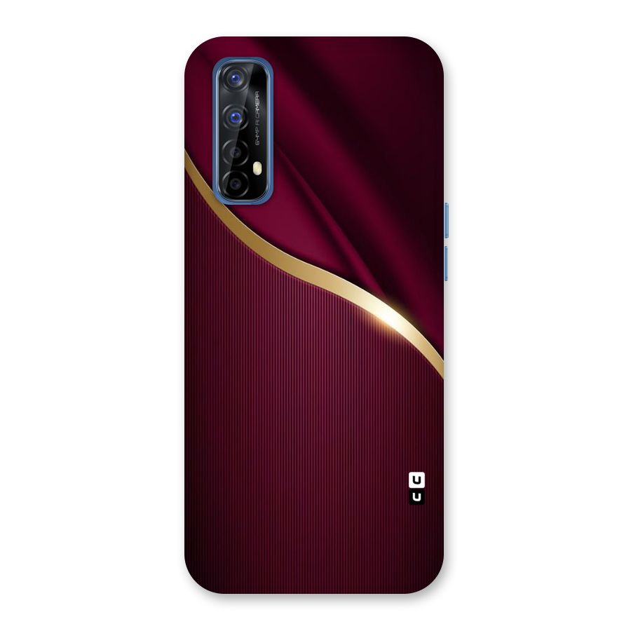 Smooth Maroon Back Case for Realme Narzo 20 Pro