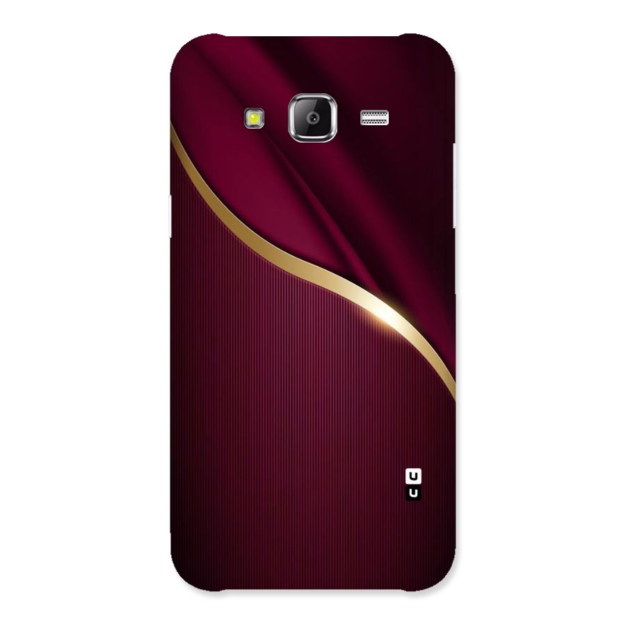 Smooth Maroon Back Case for Samsung Galaxy J2 Prime