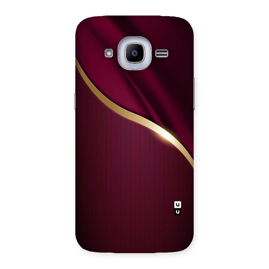 Smooth Maroon Back Case for Samsung Galaxy J2 Pro