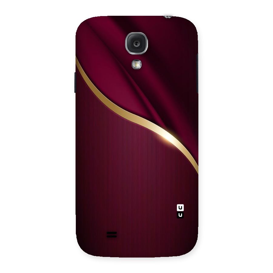 Smooth Maroon Back Case for Samsung Galaxy S4