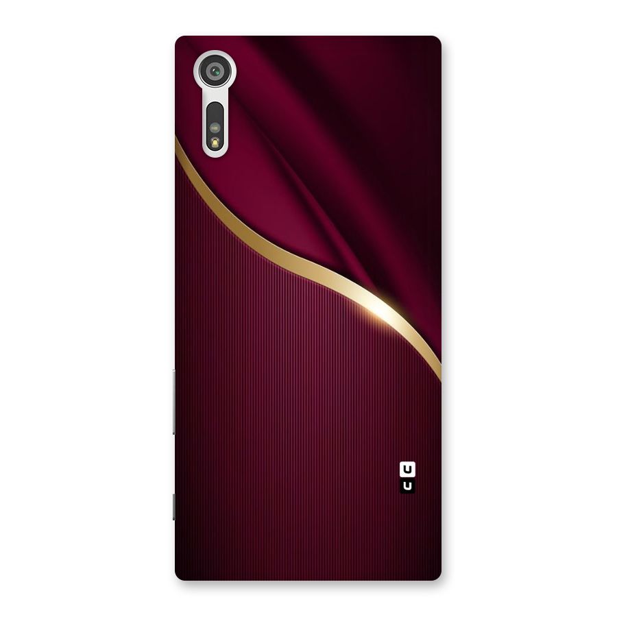 Smooth Maroon Back Case for Xperia XZ
