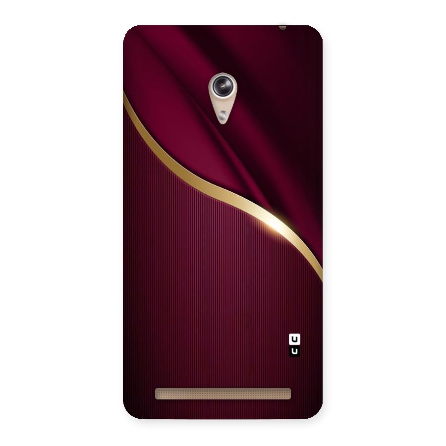 Smooth Maroon Back Case for Zenfone 6