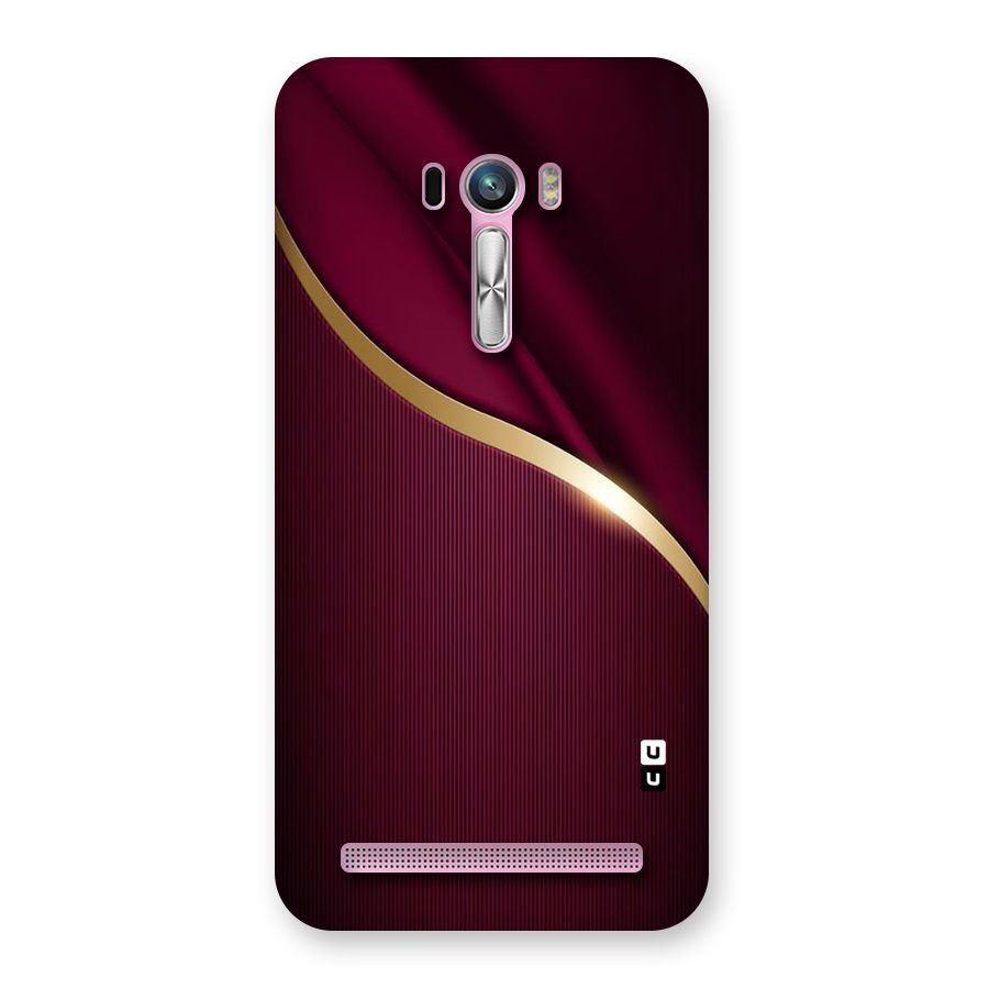 Smooth Maroon Back Case for Zenfone Selfie