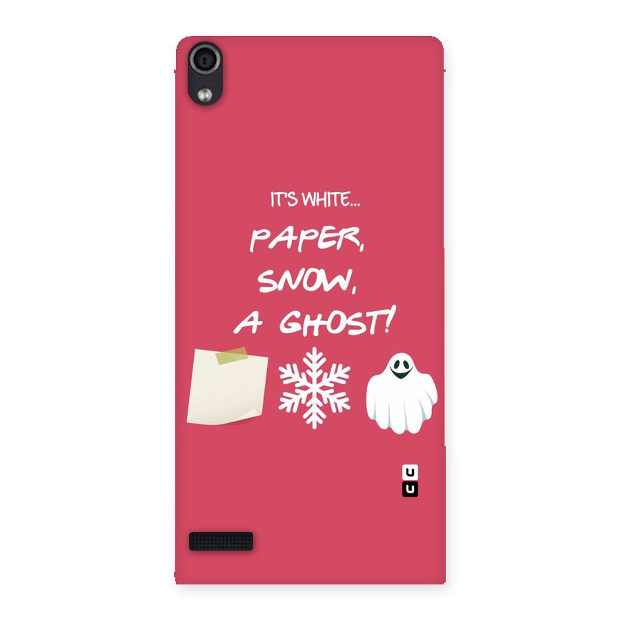 Snow Paper Back Case for Ascend P6