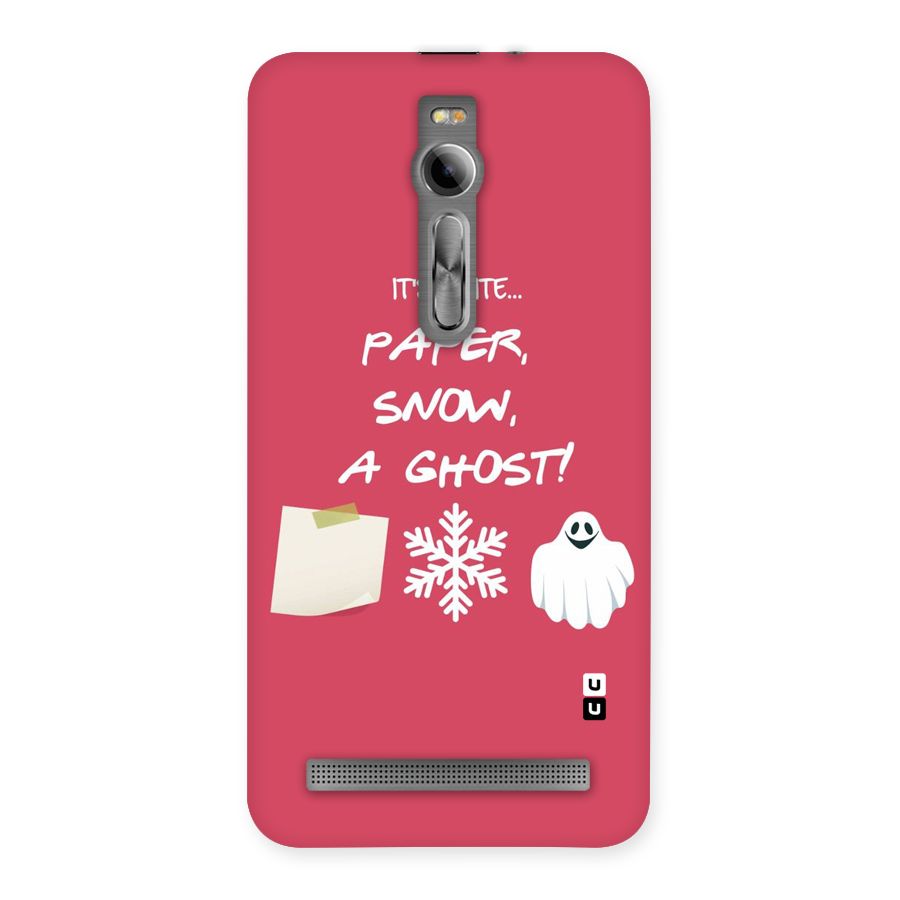 Snow Paper Back Case for Asus Zenfone 2