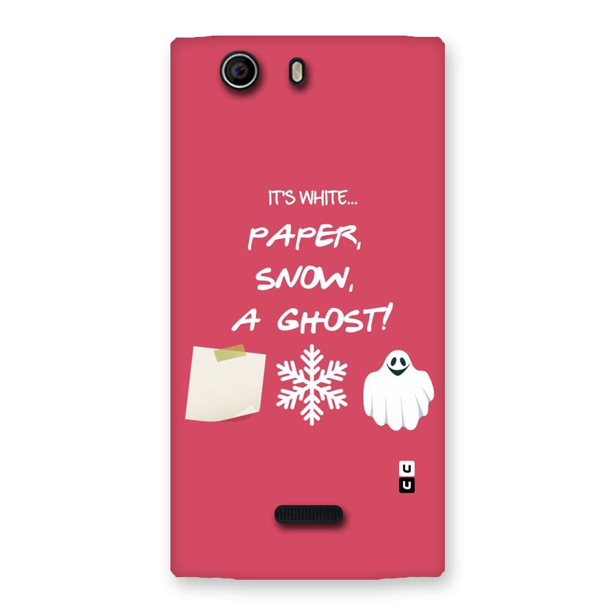 Snow Paper Back Case for Canvas Nitro 2 E311