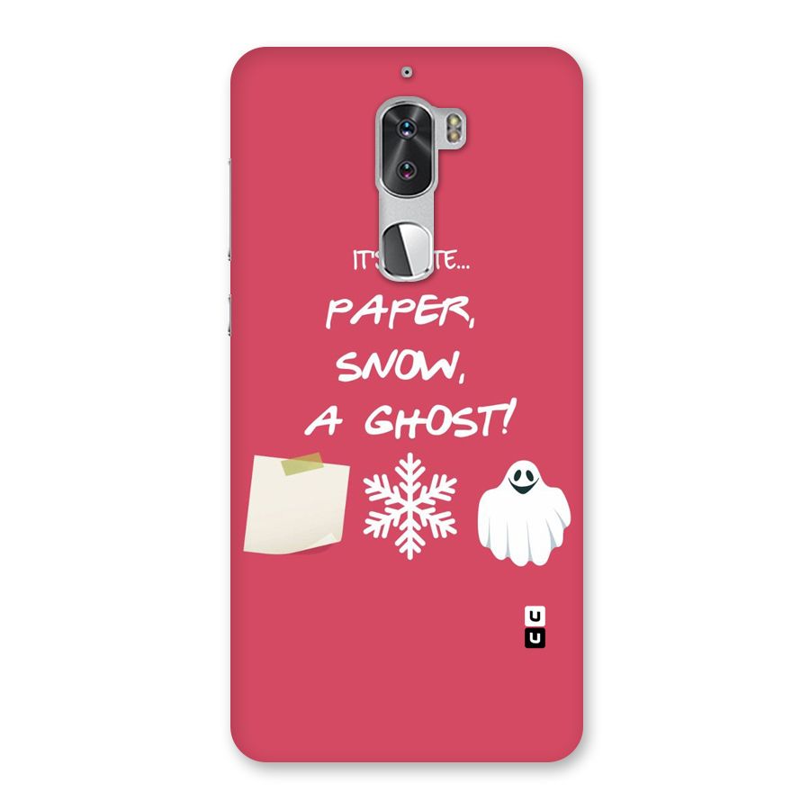 Snow Paper Back Case for Coolpad Cool 1